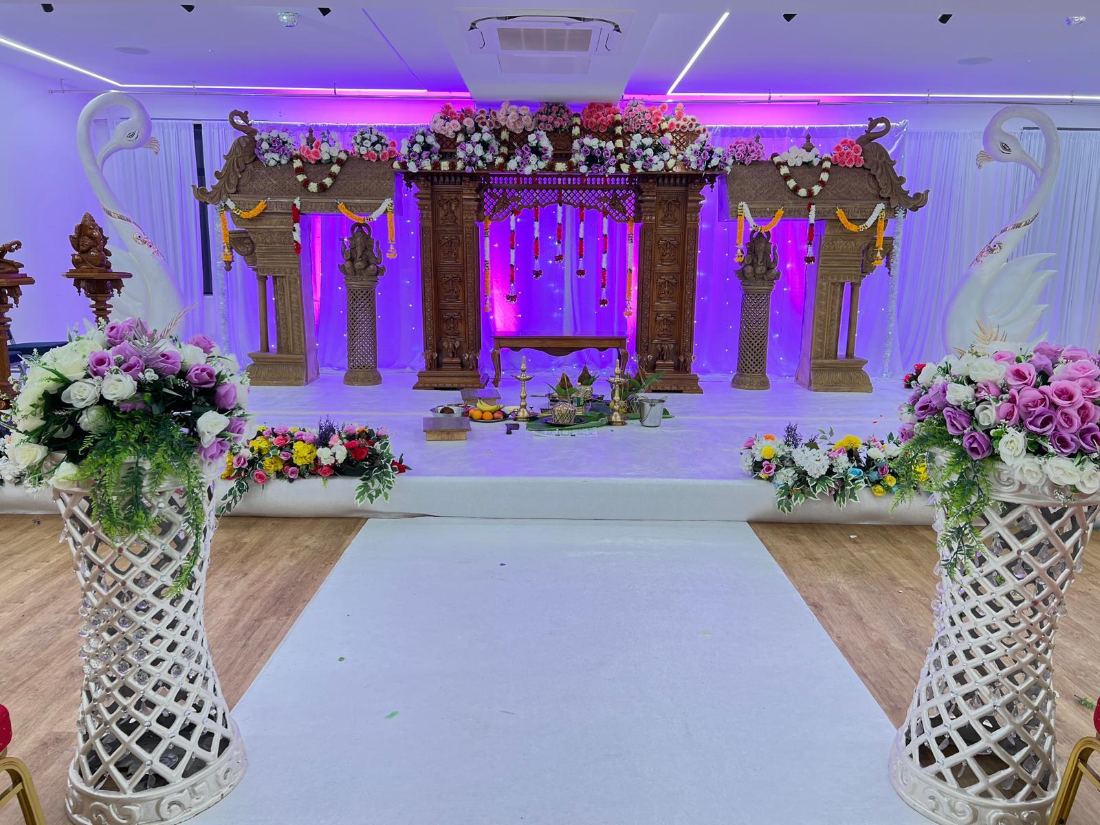 Sri Raja Rajeswary Temple Hindu wedding hall in Stoneleigh - view 1