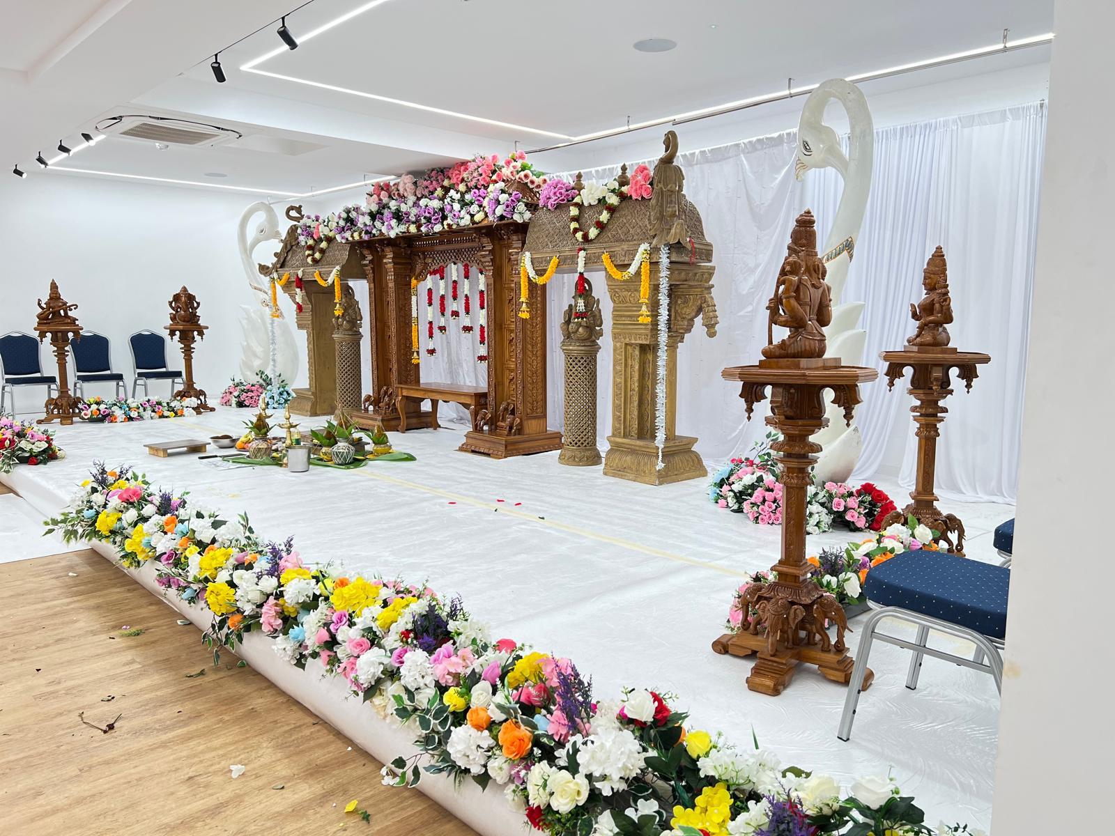 Sri Raja Rajeswary Temple Hindu wedding hall in Stoneleigh - view 2