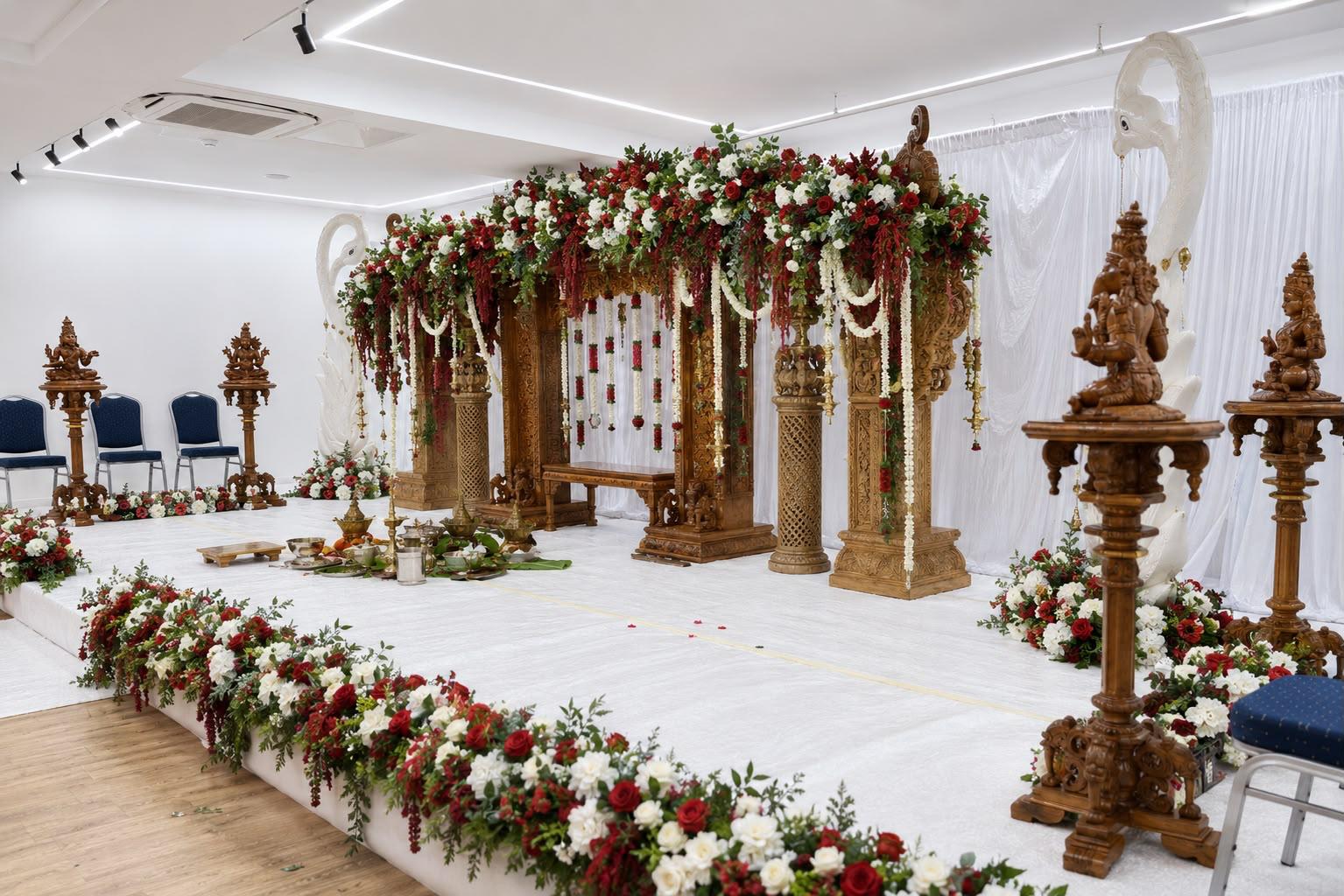 Sri Raja Rajeswary Temple Hindu wedding hall in Stoneleigh - view 3